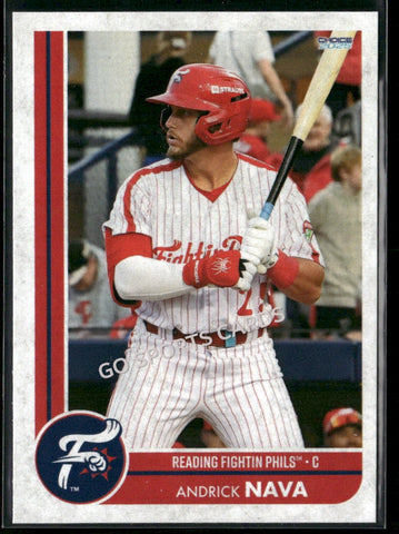 2025 Reading Fightin Phils 1st Andrick Nava