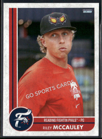 2025 Reading Fightin Phils 1st Riley McCauley
