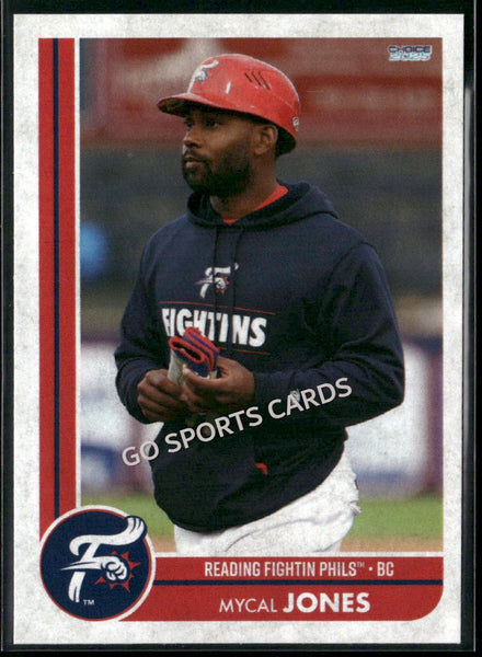 2025 Reading Fightin Phils 1st Mycal Jones