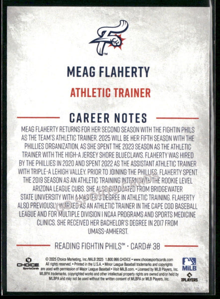 2025 Reading Fightin Phils 1st Meag Flaherty