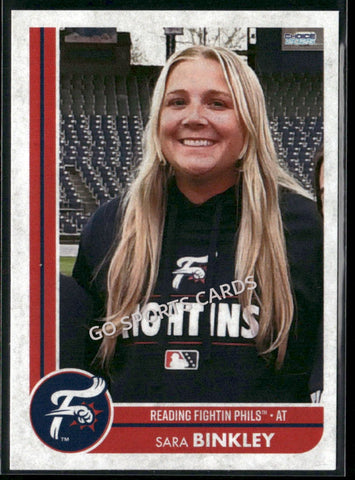 2025 Reading Fightin Phils 1st Sara Binkley