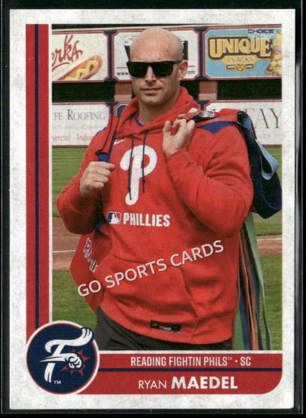 2025 Reading Fightin Phils 1st Ryan Maedel