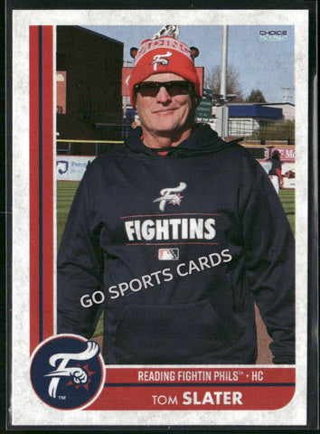 2025 Reading Fightin Phils 1st Tom Slater