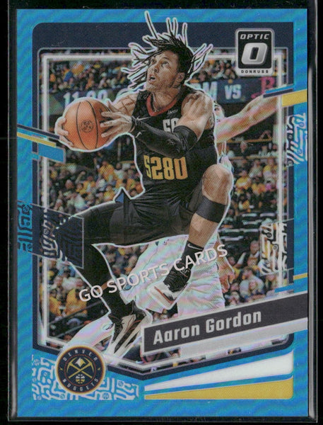 2023-24 Panini Donruss Optic Aqua Blue /249 Aaron Gordon #155