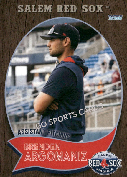 2025 Salem Red Sox Brenden Argomaniz