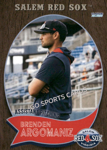 2025 Salem Red Sox Brenden Argomaniz