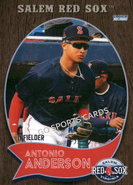 2025 Salem Red Sox Antonio Anderson