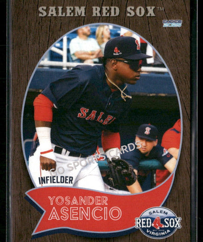 2025 Salem Red Sox Yosander Asencio