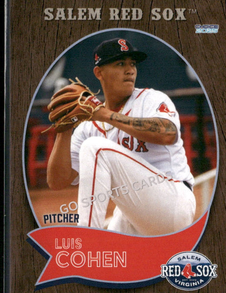 2025 Salem Red Sox Luis Cohen