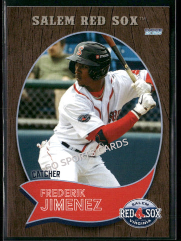 2025 Salem Red Sox Frederik Jimenez