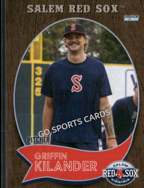 2025 Salem Red Sox Griffin Kilander