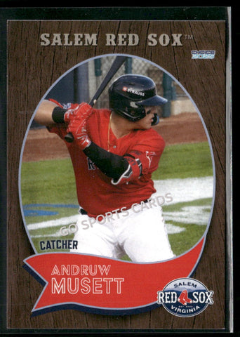 2025 Salem Red Sox Andruw Musett