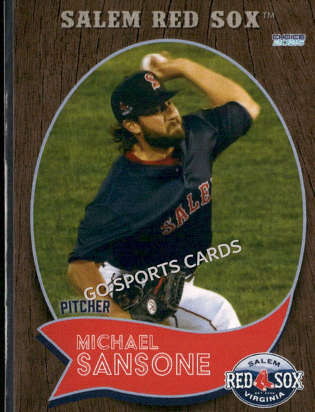 2025 Salem Red Sox Michael Sansone