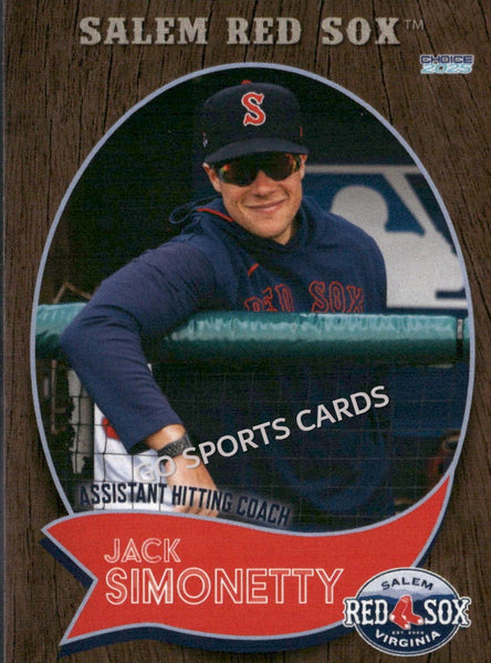 2025 Salem Red Sox Jack Simonetty