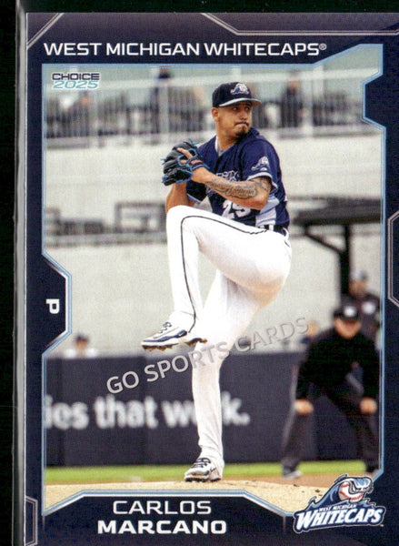 2025 West Michigan Whitecaps Carlos Marcano