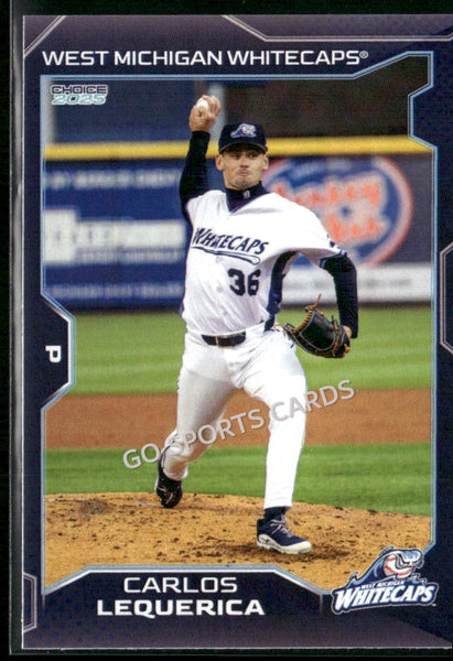 2025 West Michigan Whitecaps Carlos Lequerica