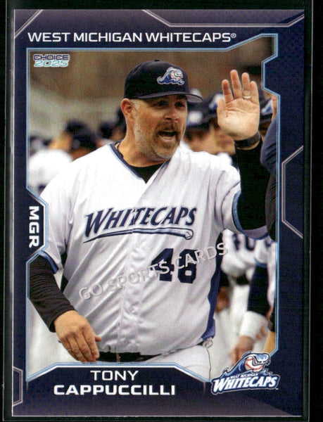2025 West Michigan Whitecaps Tony Cappuccilli