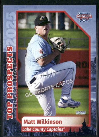 2025 Midwest League Top Prospects MWL Matt Wilkinson