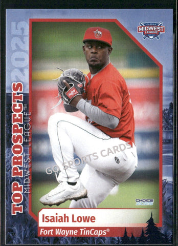 2025 Midwest League Top Prospects MWL Isaiah Lowe