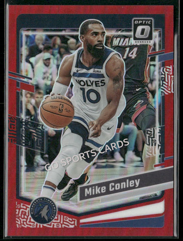 2023-24 Panini Donruss Optic Red /99 Mike Conley #77