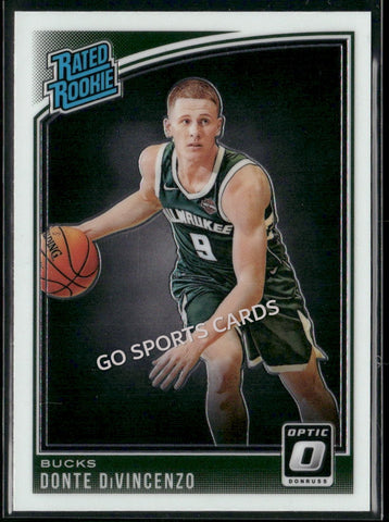 2018-19 Panini Donruss Optic Donte DiVincenzo #164 RC