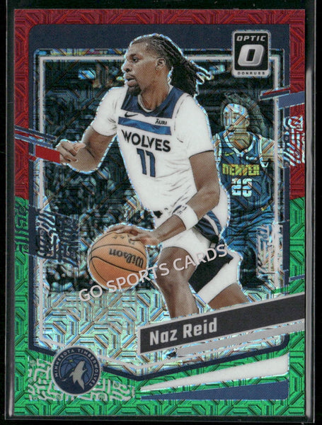 2023-24 Panini Donruss Optic Mojo Red Green Choice Naz Reid #192