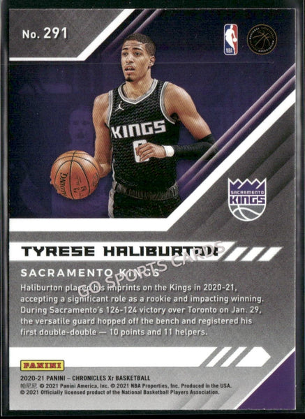 2020-21 Panini Chronicles XR Tyrese Haliburton #291 RC