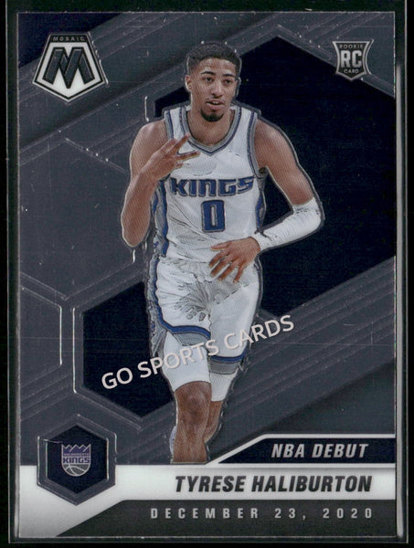 2020-21 Panini Mosaic Tyrese Haliburton #264 RC
