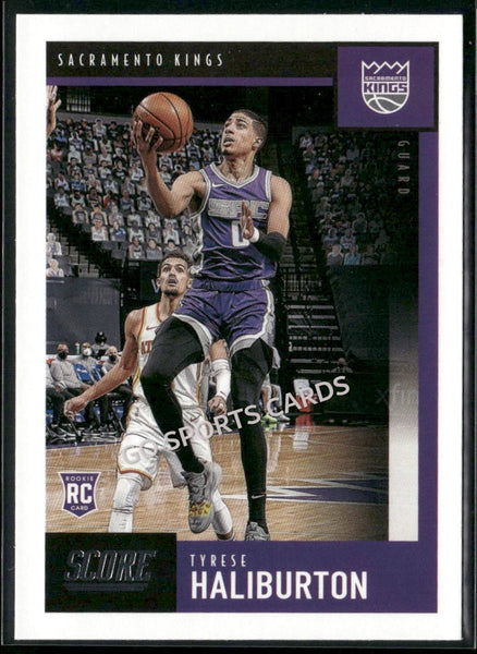 2020-21 Panini Chronicles Score Tyrese Haliburton #610 RC