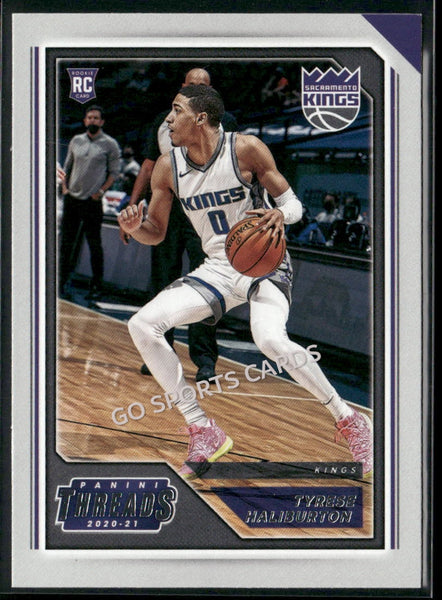 2020-21 Panini Chronicles Threads Tyrese Haliburton #91 RC