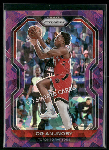 2021-22 Panini Prizm Purple /99 OG Anunoby #206