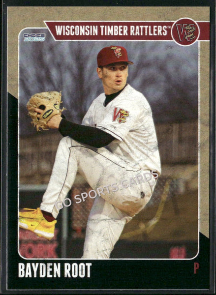 2025 Wisconsin Timber Rattlers Bayden Root