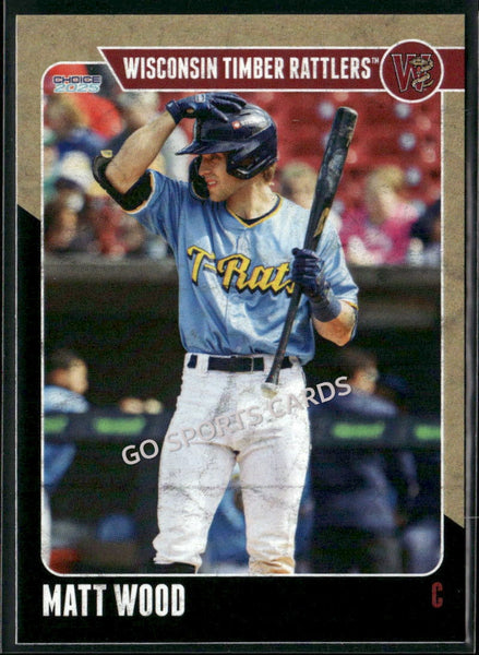 2025 Wisconsin Timber Rattlers Matt Wood