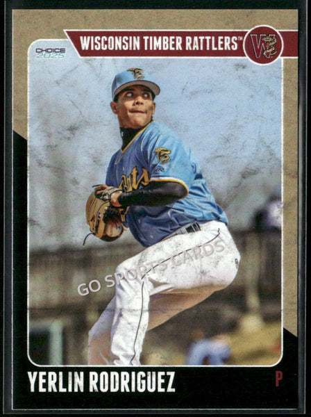 2025 Wisconsin Timber Rattlers Yerlin Rodriguez