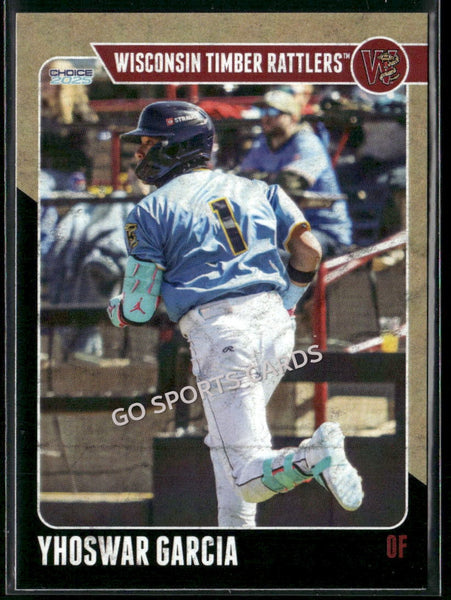 2025 Wisconsin Timber Rattlers Yhoswar Garcia