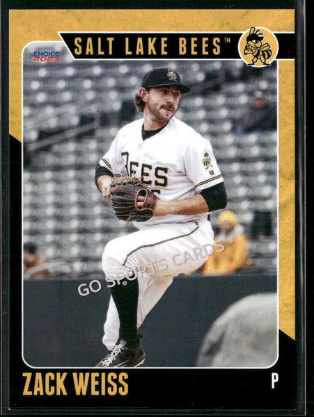 2023 Salt Lake Bees Zack Weiss