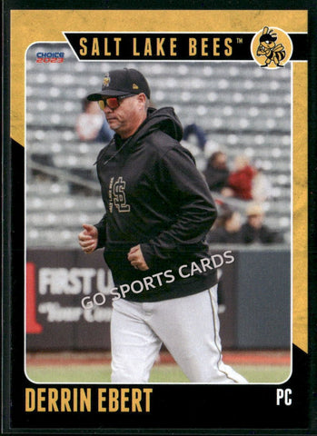 2023 Salt Lake Bees Derrin Ebert