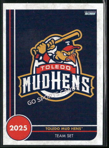 2025 Toledo Mud Hens Header Checklist