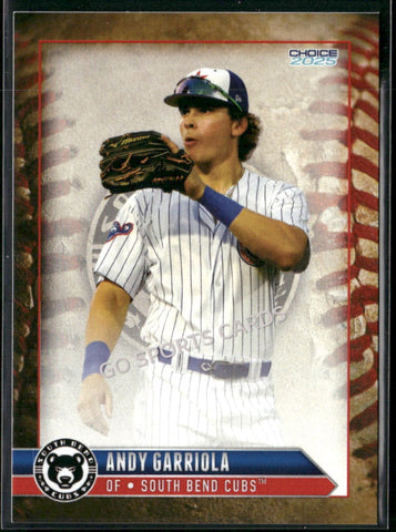 2025 South Bend Cubs Andy Garriola