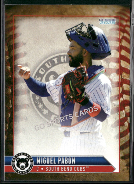 2025 South Bend Cubs Miguel Pabon