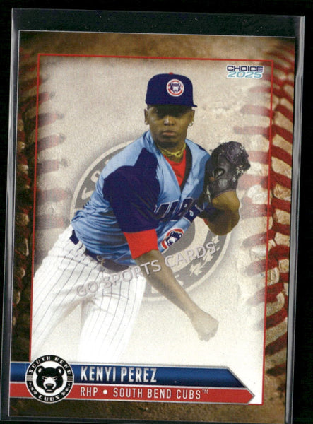 2025 South Bend Cubs Kenyi Perez