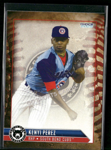 2025 South Bend Cubs Kenyi Perez