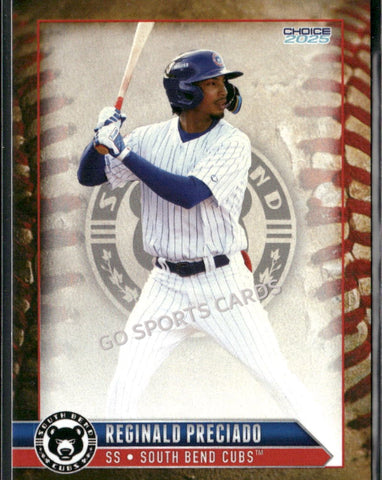 2025 South Bend Cubs Reginald Preciado