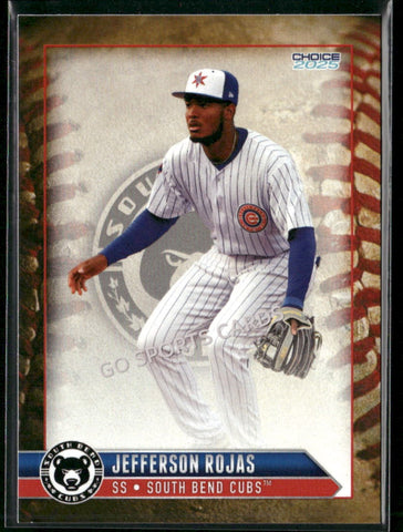 2025 South Bend Cubs Jefferson Rojas