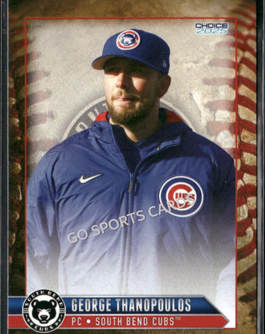 2025 South Bend Cubs George Thanopoulos