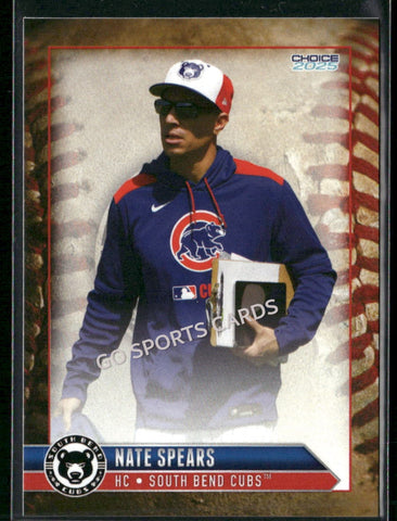 2025 South Bend Cubs Nate Spears