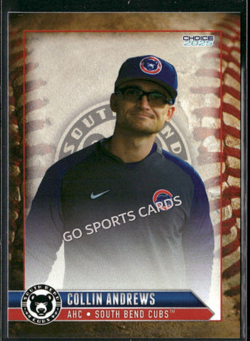 2025 South Bend Cubs Collin Andrews
