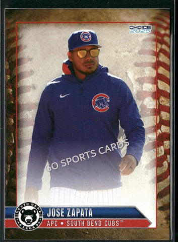 2025 South Bend Cubs Jose Zapata