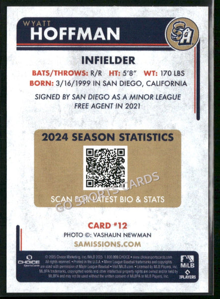 2025 San Antonio Missions Wyatt Hoffman