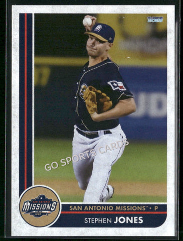 2025 San Antonio Missions Stephen Jones